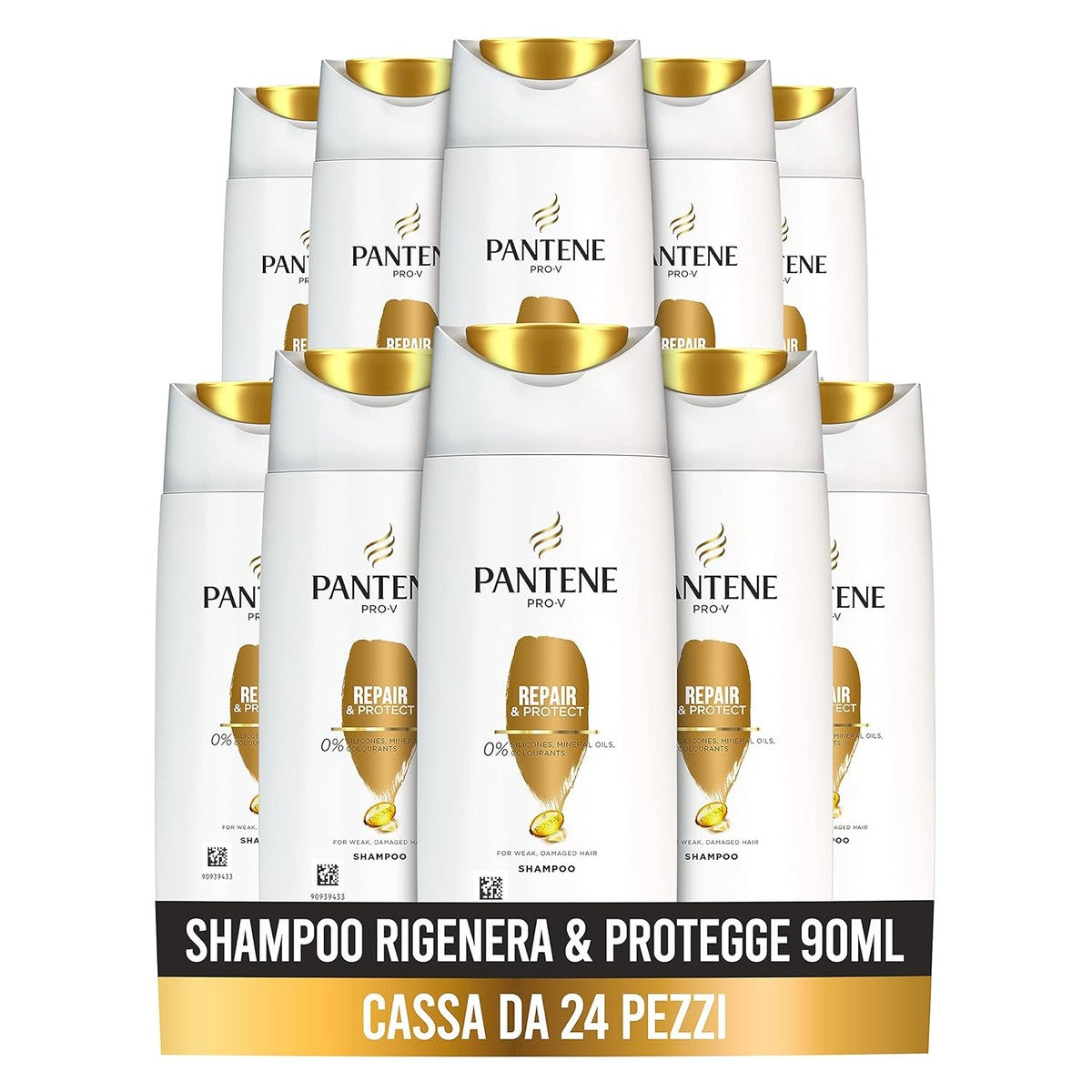 Pantene Pro-V Regenereert & beschermt shampoo 24 x 90 ml – Pantene