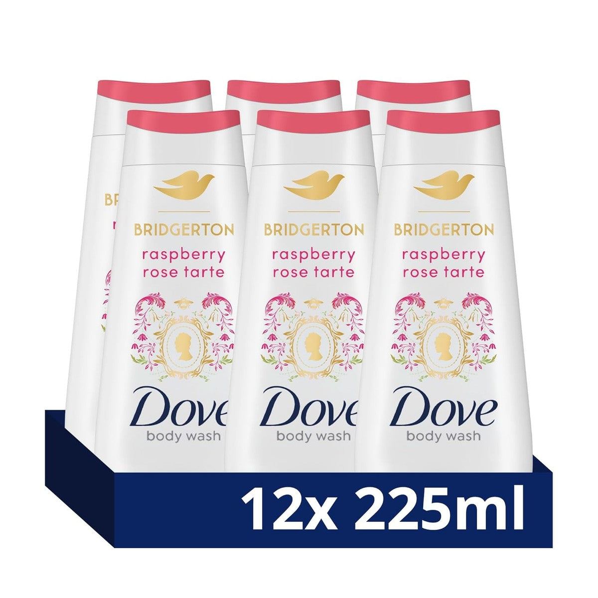 Dove Advanced Care Raspberry Rendezvous Douchecrème 12 x 225 ml – Dove
