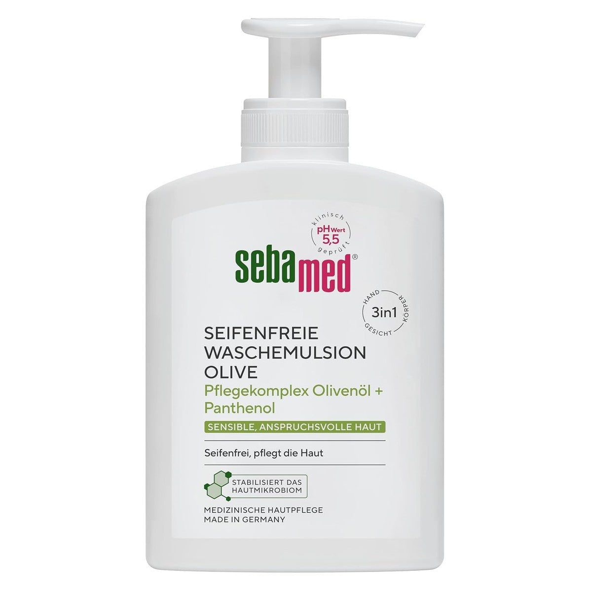 Sebamed Zeepvrije Wasemulsie Olijf 200 ml – Sebamed