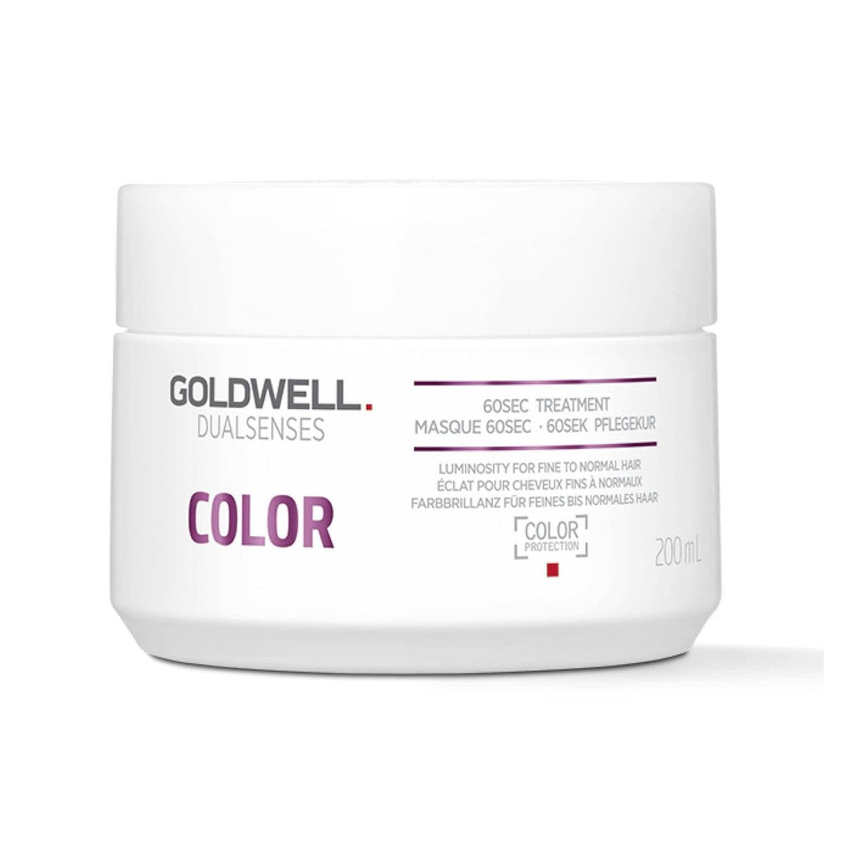 Goldwell Dualsenses Color 60 Sek verzorgende kuur voor fijn tot normaal haar, 200 ml