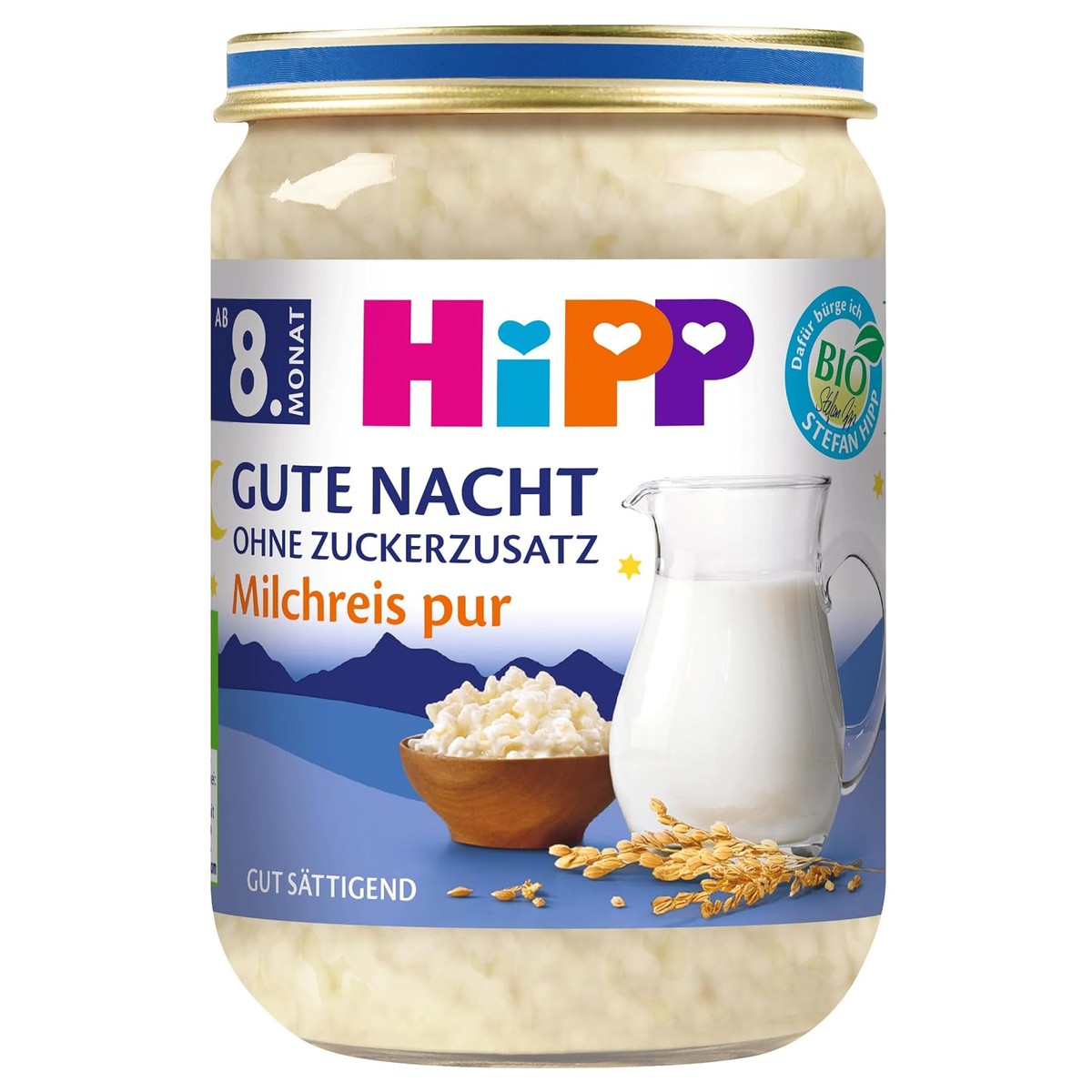 HiPP Bio Gute Nacht Pure Rijstpure, 6 x 190 g – HiPP