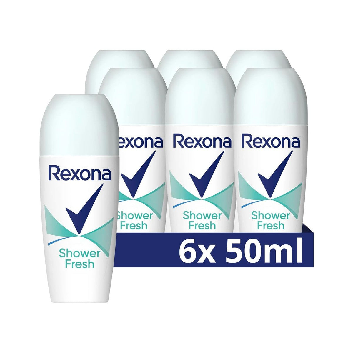 Rexona Deo Roll-On Shower Fresh Anti Transpirant 6 x 50 ml – Rexona