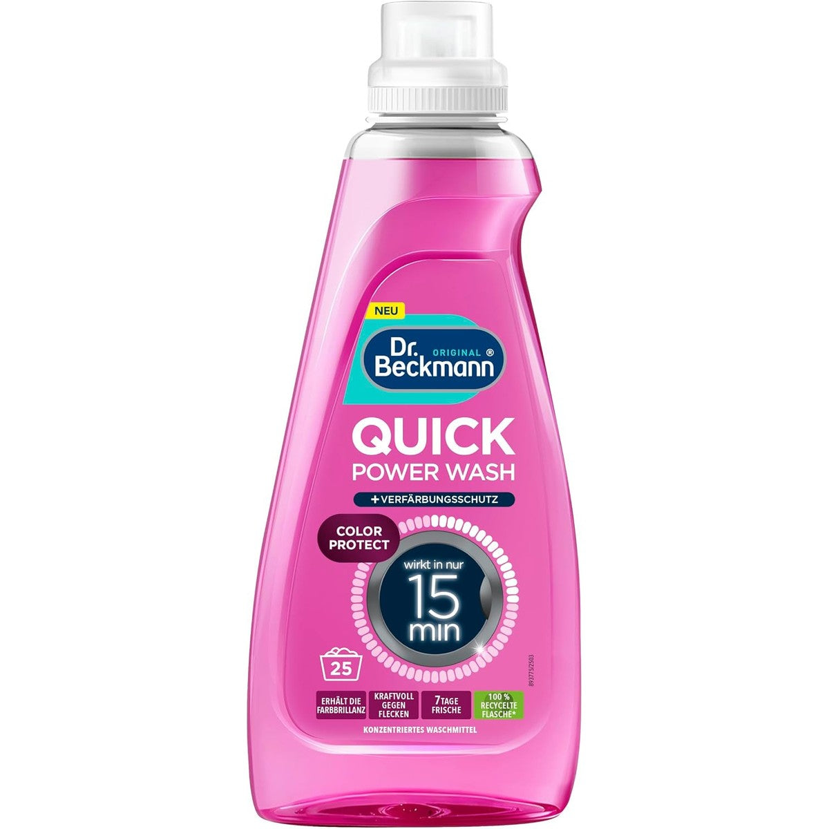 Dr. Beckmann Quick Power Wash Color Protect Wasmiddel, 800 ml – Dr. Beckmann