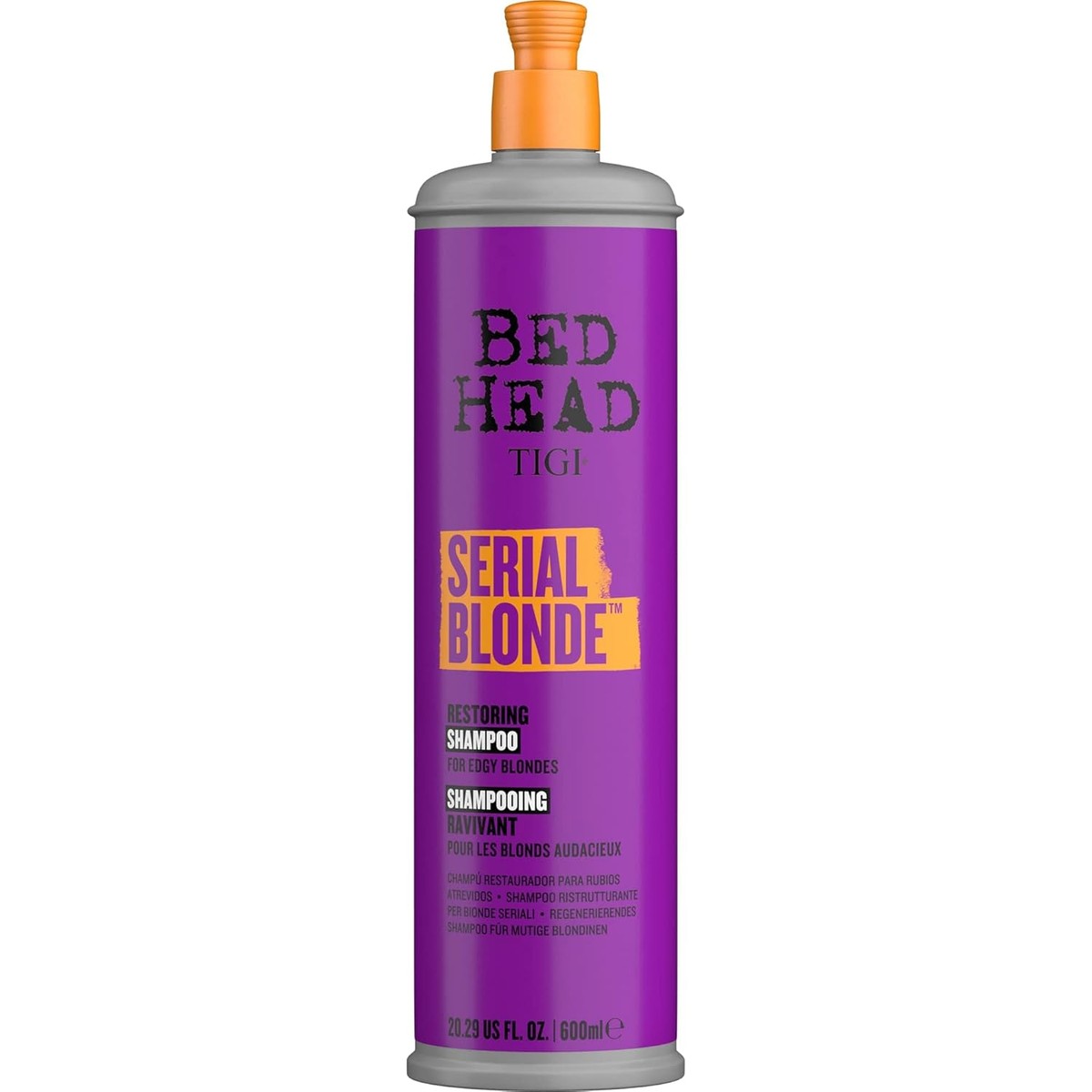 Bed Head by TIGI Serial Blonde Shampoo, dieptereinigend, 600 ml – TIGI