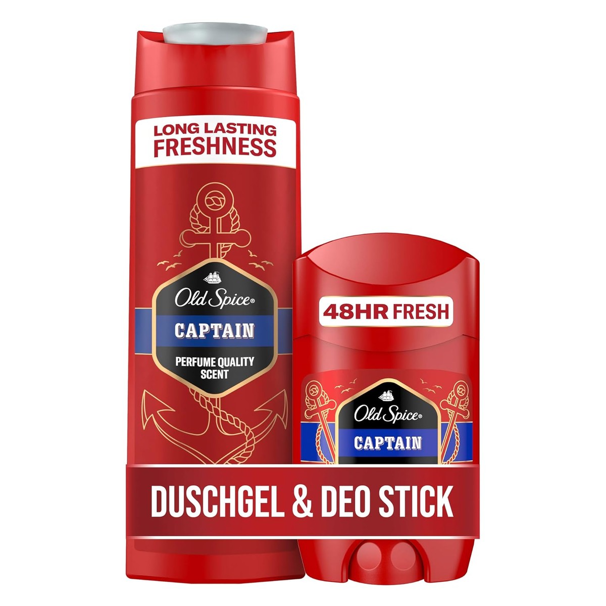 Old Spice Captain Set deodorantstick 50 ml & 3-in-1 250 ml – Old Spice