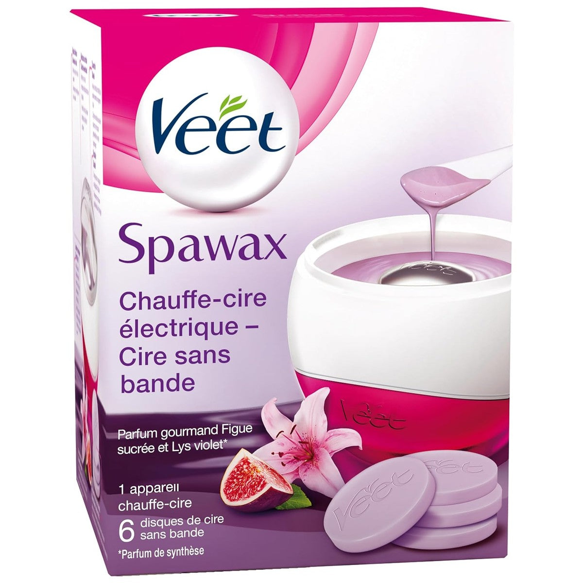 Veet Spawax elektrische waxverwarmer – 6 waxschijven – Veet