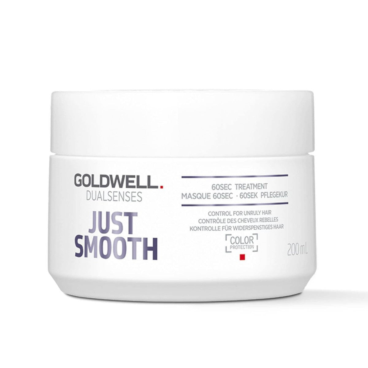 Goldwell Dualsenses Just Smooth 60Sek verzorgende kuur voor weerbarstig en onrustig haar, 200 ml