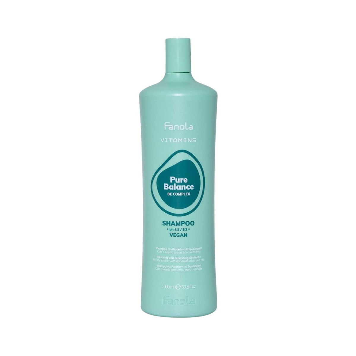 Fanola Vitamins Pure Balance Anti-roos reinigende shampoo, 1000 ml
