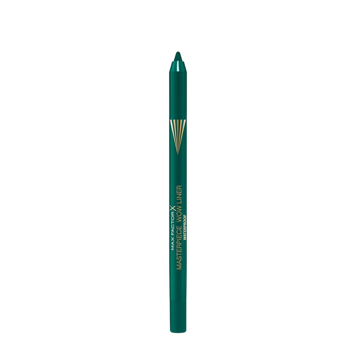 Max Factor Masterpiece Wow Liner, waterbestendige, veganistische eyeliner met 24 uur houvast en sterk geconcentreerde wow-pigmenten, kleur 600 smaragdgroen – Max Factor