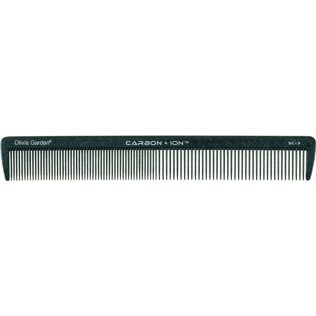 Olivia Garden Carbon + ion tondeuse kam type SC-3 met afgeronde kamtanden – Olivia Garden