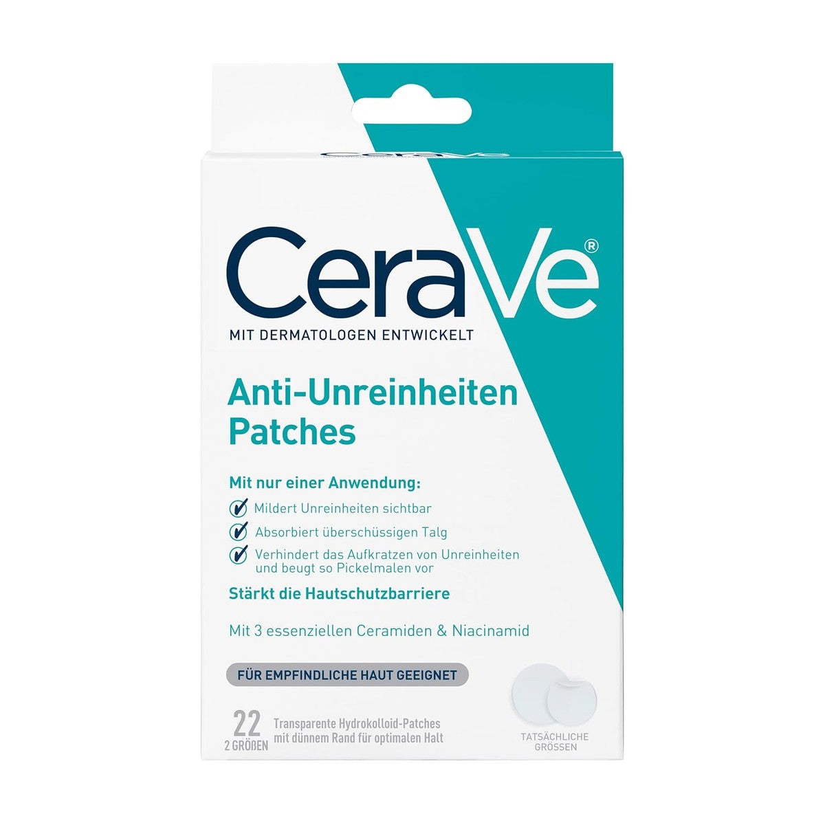 CeraVe Anti-onzuiverheden Pleisters voor Gezicht 22 stuks