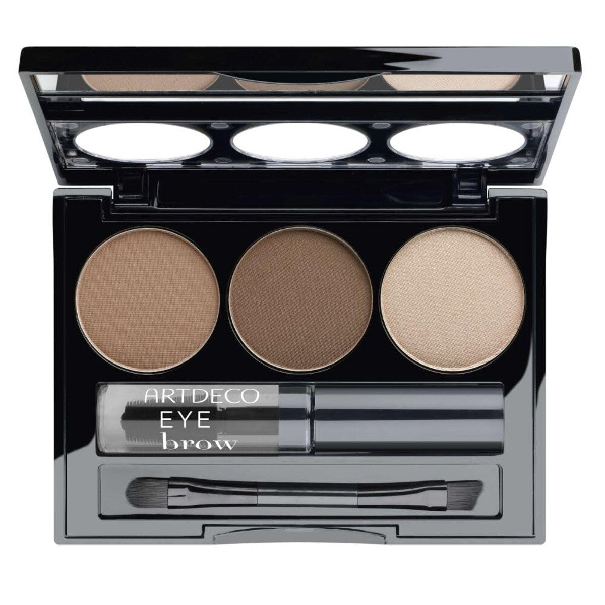 ARTDECO Eyebrow Kit | Praktisch wenkbrauwpalet voor gedefinieerde, gestyled wenkbrauwen met spiegel, 1 stuk – Artdeco