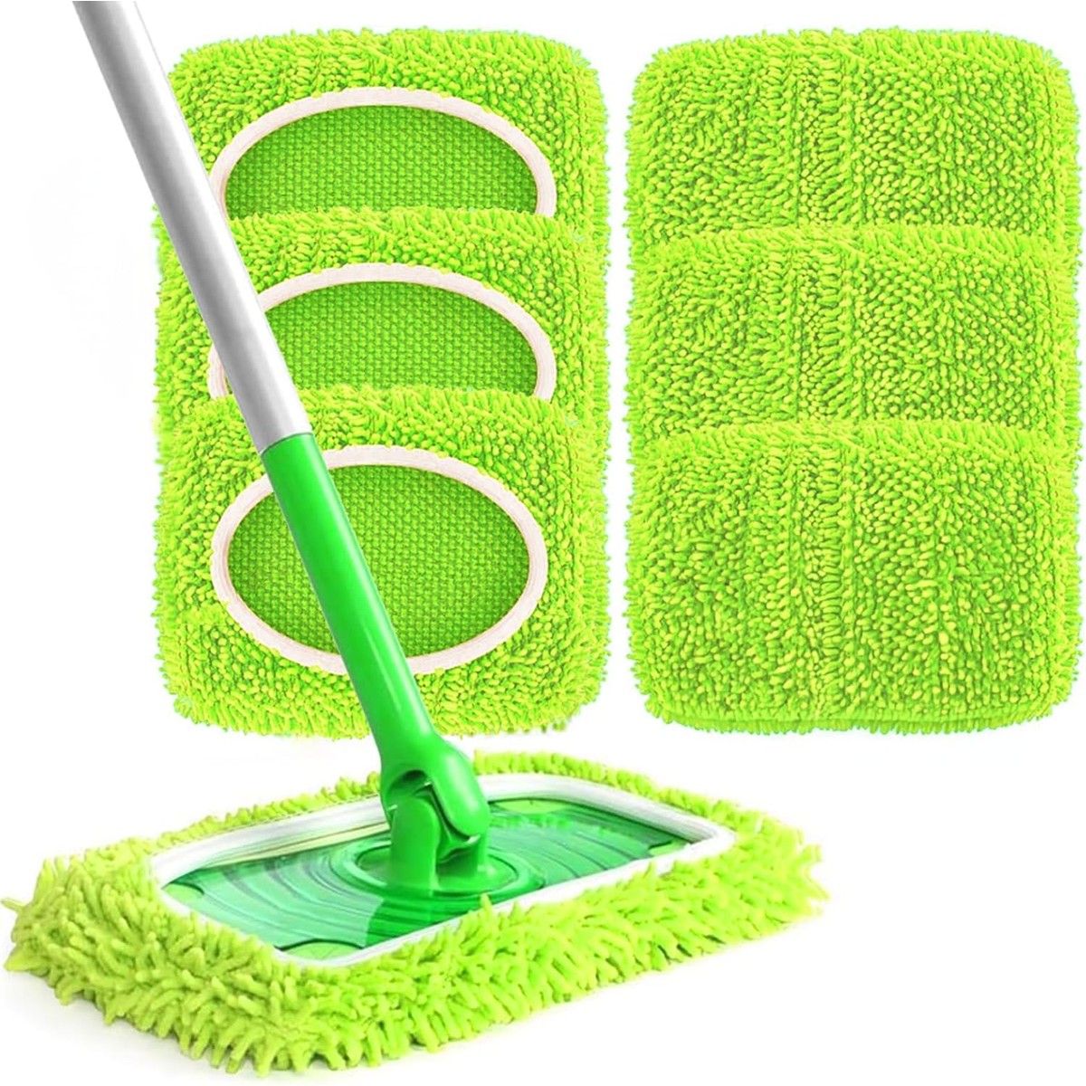 Carehabi 6 stuks doeken voor Swiffer Sweeper 25,4 x 11,5 cm – Carehabi
