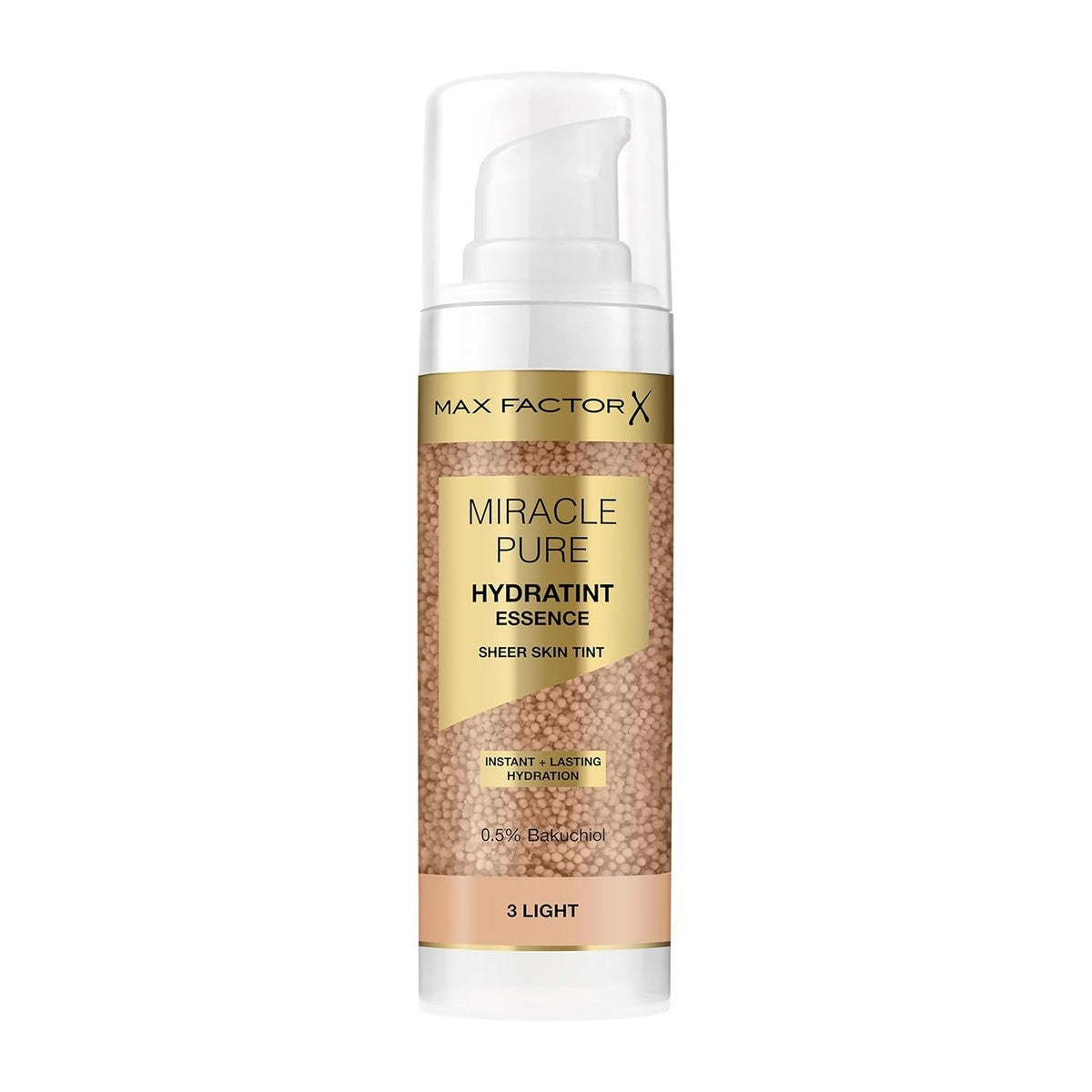 Max Factor Miracle Pure Hydratint Essence kleur 3 Light 30 ml