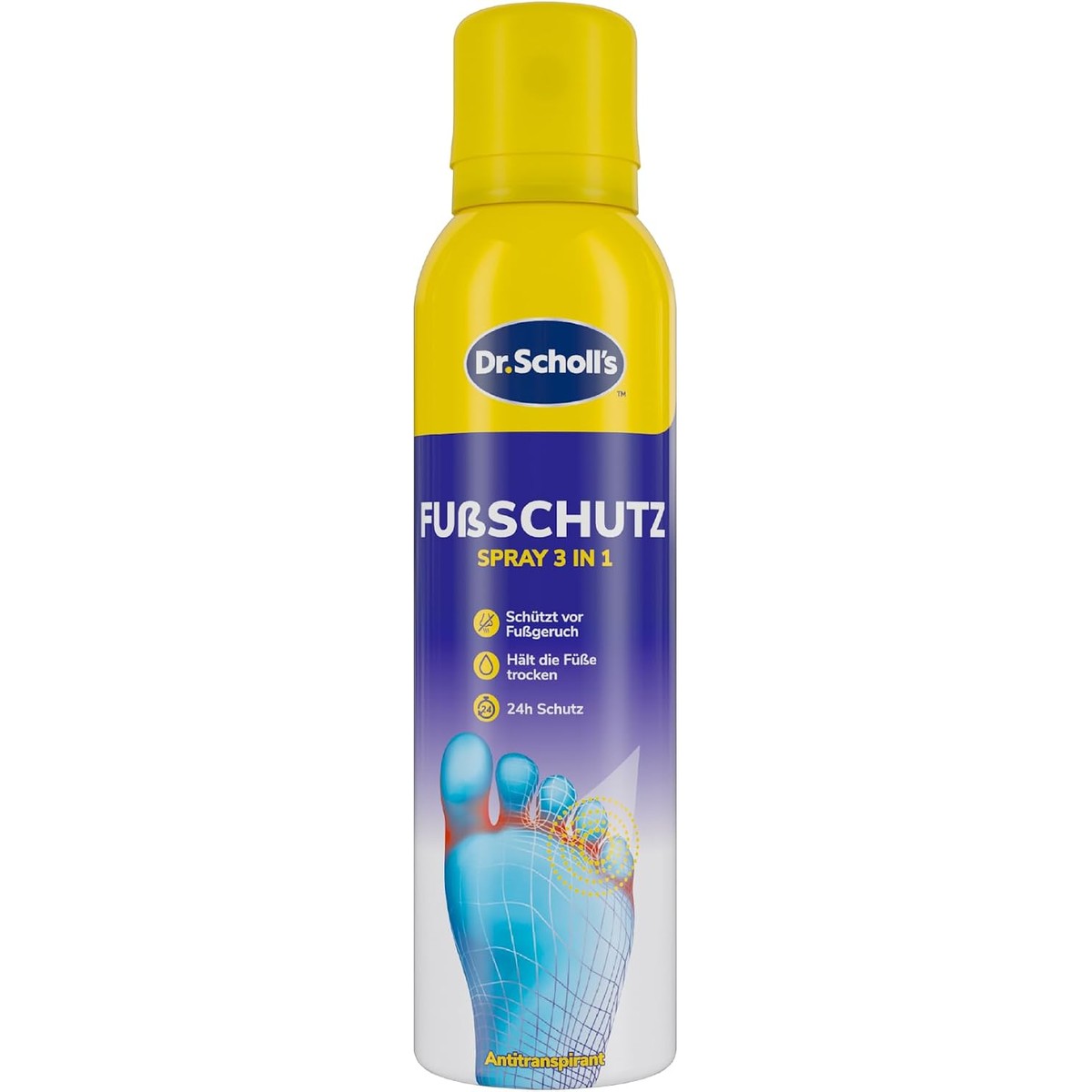 Dr. Scholl's Voetbeschermingsspray 2-in-1 150 ml – Dr. Scholl's