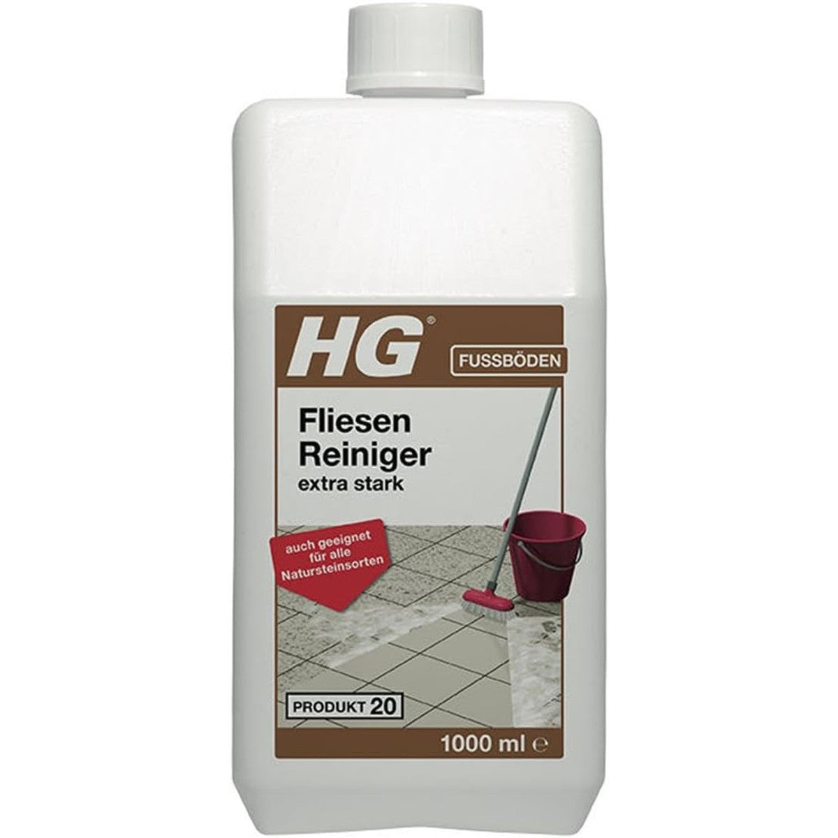 HG Tegelreiniger extra sterk 1 liter – HG