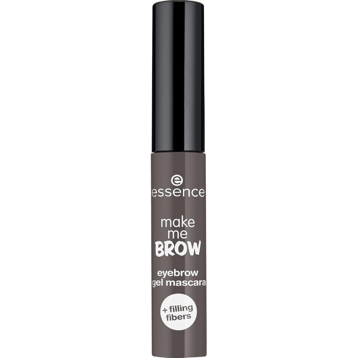 essence cosmetics make me BROW Wenkbrauw Gel mascara, wenkbrauwen, met vulvezels, nr. 04 Ashy Brows, bruin, definiërend, gelig, veganistisch, vrij van microplasticdeeltjes (3,8 ml) – Essence Cosmetics