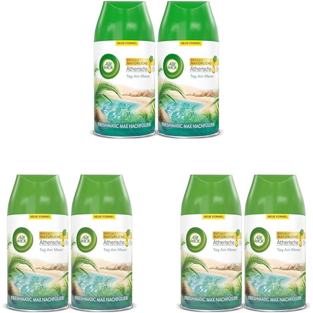 Air Wick Freshmatic Max DUO Dag aan Zee 2 x 250 ml – Air Wick