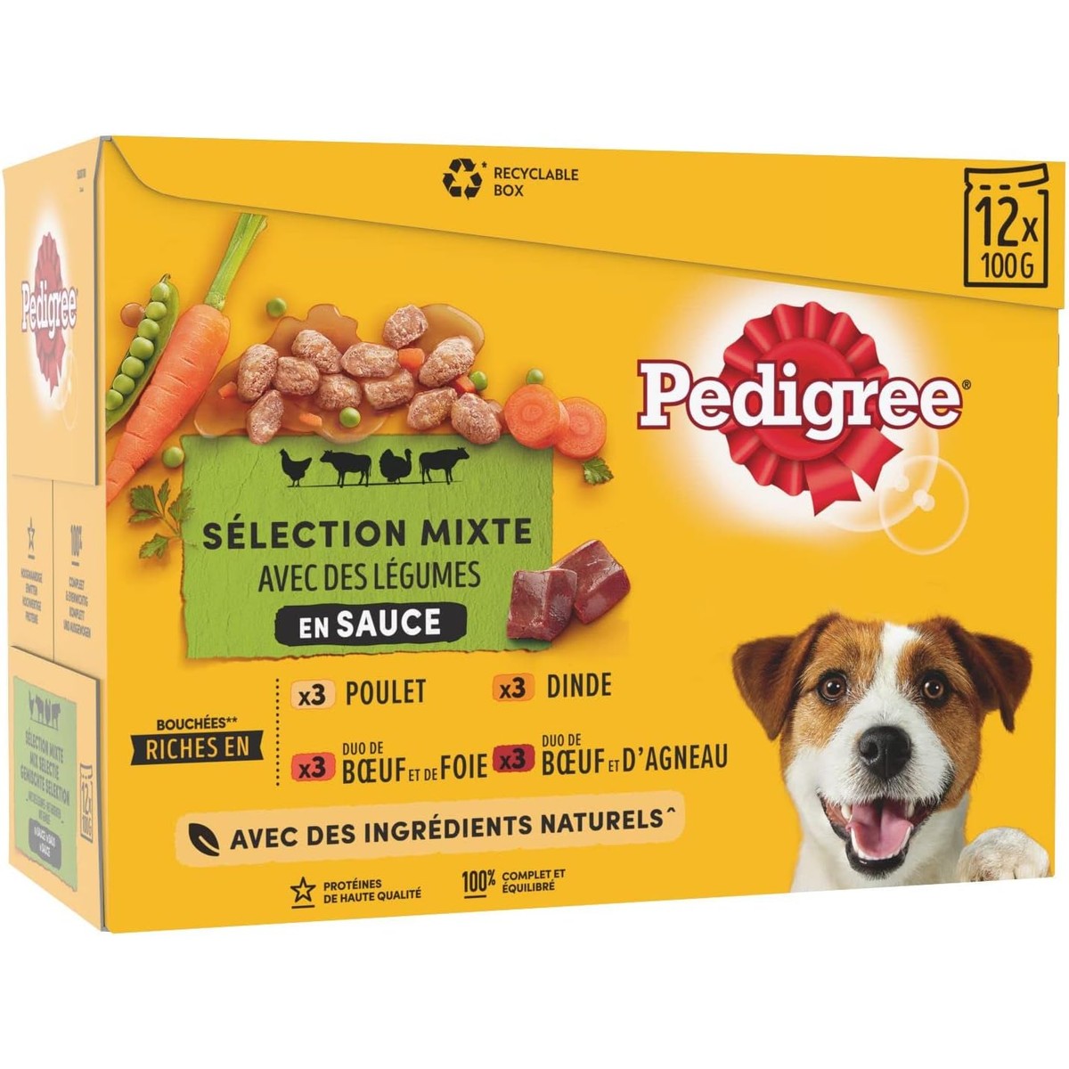 Pedigree vershoudzakjes hondenvoer