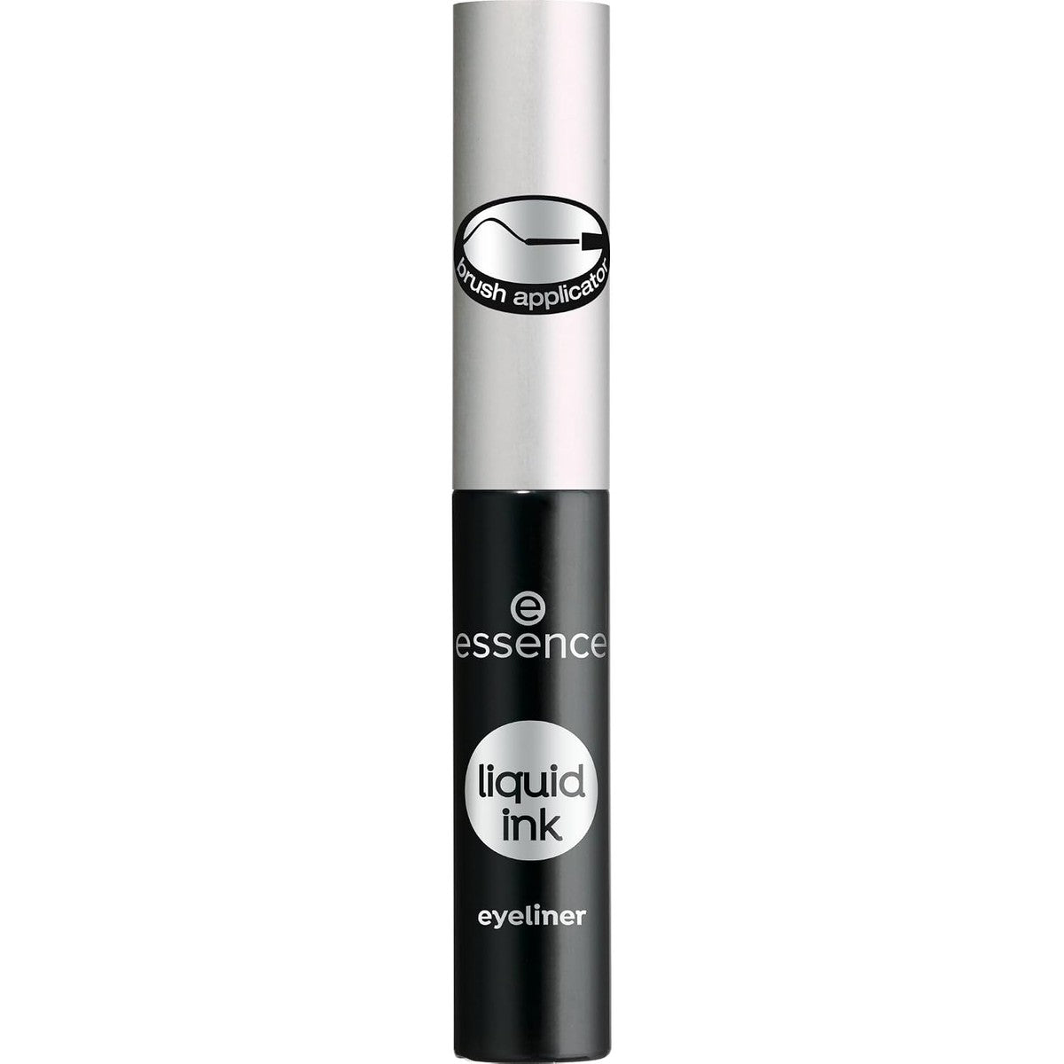 essence liquid ink eyeliner, nr. 01, zwart, definiërend, veganistisch, zonder microplasticdeeltjes, zonder parfum, zonder parabenen, per stuk verpakt (3 ml) – Essence Cosmetics