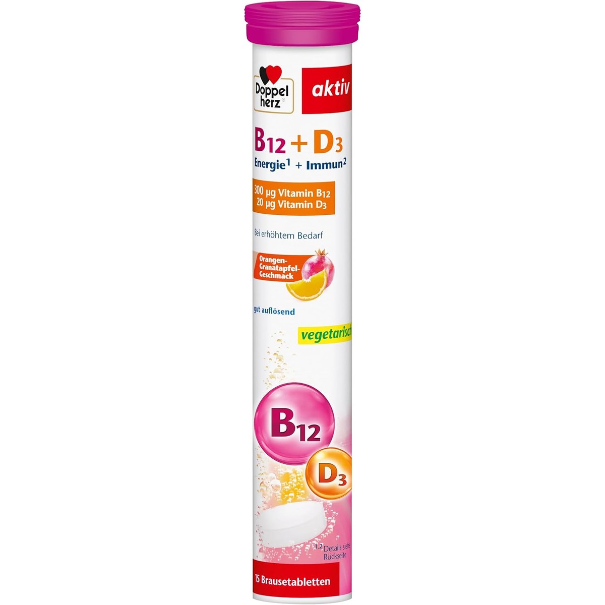 Doppelherz Vitamine B12 + D3 – Doppelherz