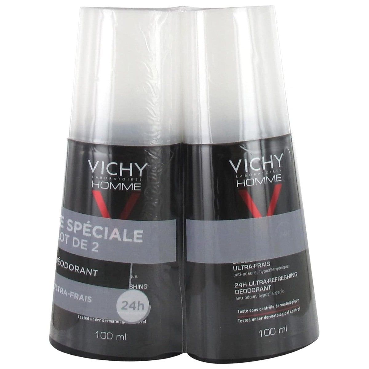 Vichy Homme Ultra-Fresh Deospray 2 x 100 ml