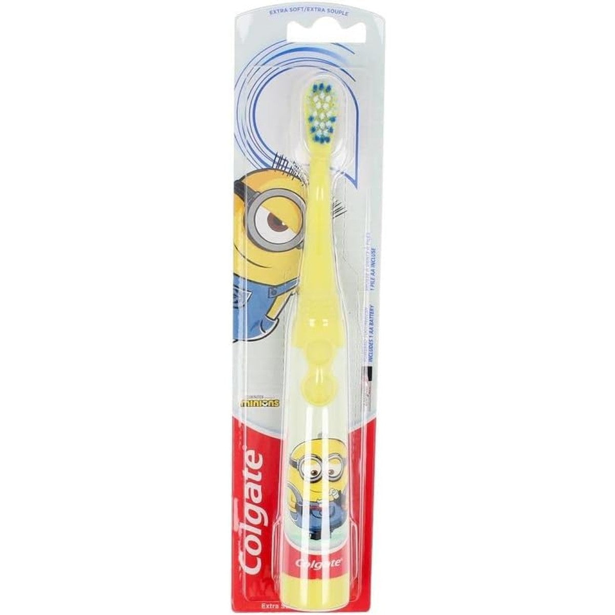 Colgate Minions Kids Extra Zachte Batterij Tandenborstel 3+ Jaar – Colgate