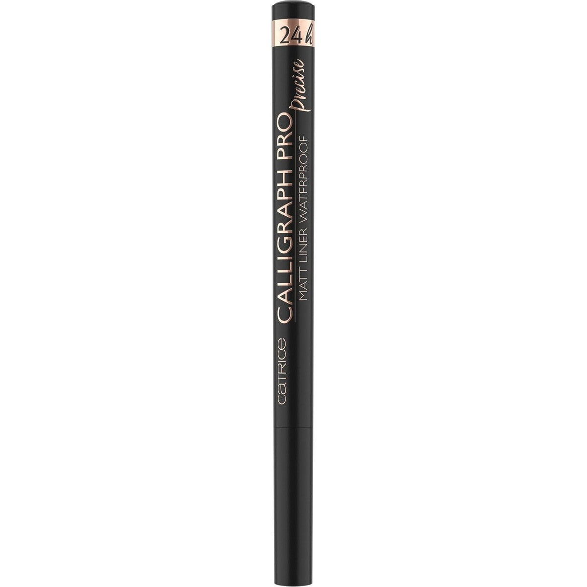Catrice Calligraph Pro Precise 24h Matt Liner Waterproof, Nr. 010, zwart, langdurig, definieerend, veganistisch, waterdicht, zonder microplasticdeeltjes, zonder parfum, per stuk verpakt (1,2 ml) – Catrice Cosmetics