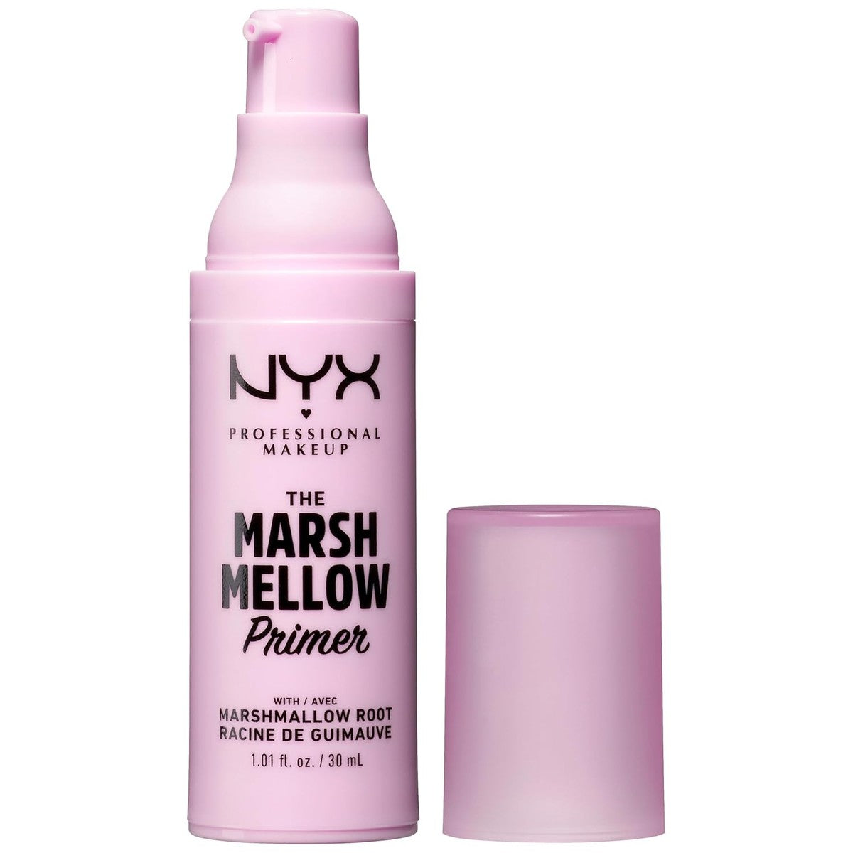 NYX Professional Makeup The Marshmellow Primerset, basis met veganistische formule, veelzijdig voor een gelijkmatige teint, 2-delig met normale (30 ml) en mini-formaat (8 ml) – NYX PROFESSIONAL MAKEUP