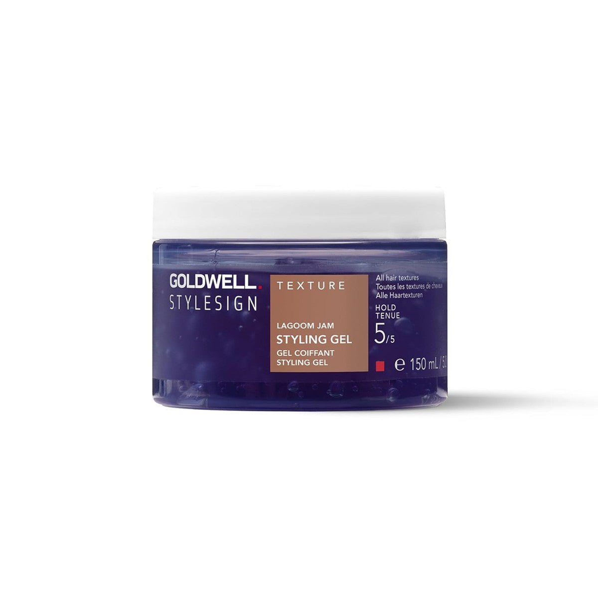Goldwell StyleSign Texture Lagoom Jam Styling Gel – extra sterke grip en volume voor alle haarstructuren, 150 ml
