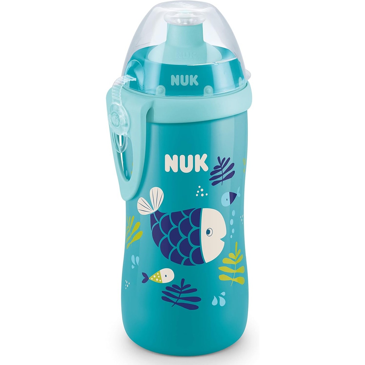 NUK Junior Cup Drinkfles kameleon-effect 300 ml blauw – NUK