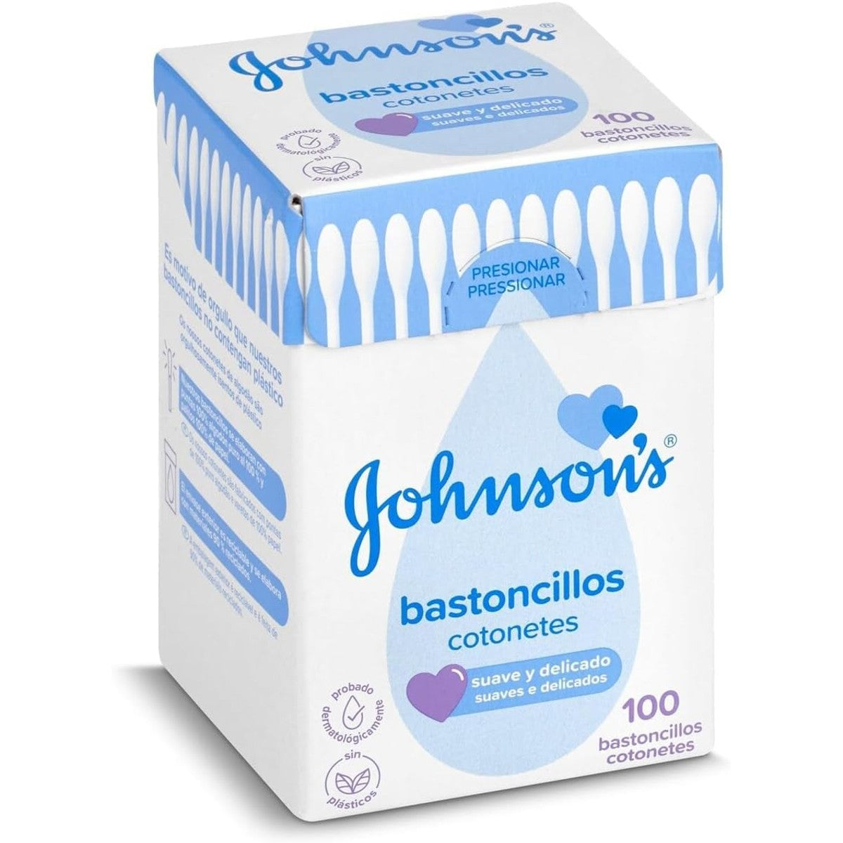 Johnson's Baby Wattenstaafjes 100