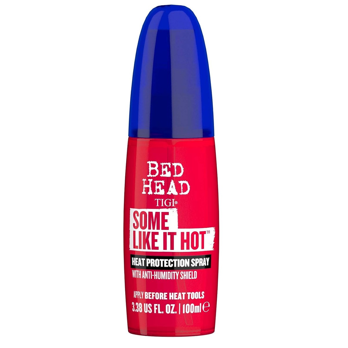 TIGI Bed Head - Some Like It Hot Hittebeschermingsspray | Anti-kroes haarverzorgingsproduct voor gladmaken, krullen en drogen | voor alle haartypes | 100 ml – TIGI