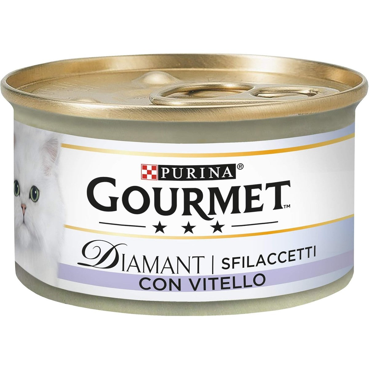 Gourmet Diamant natvoer kattenvoer kalf 24 x 85 g