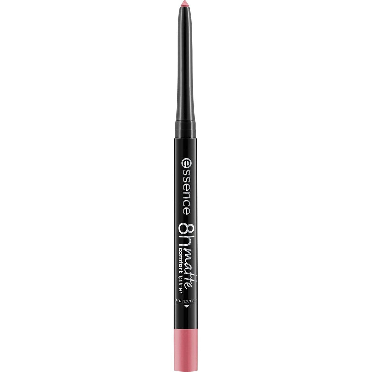 Essence 8h MATTE Comfort lipliner, nr. 15, roze, langdurig, direct resultaat, mat, veganistisch, waterbestendig, zonder conserveringsmiddelen, zonder parabenen, 1 stuk (0,3 g) – Essence Cosmetics