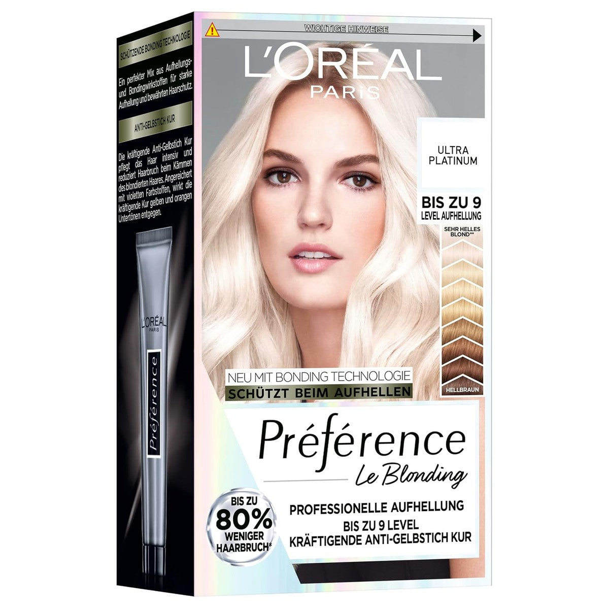L'Oréal Paris Préférence Le Blonding licht platinablond 9 l – L'Oreal Paris