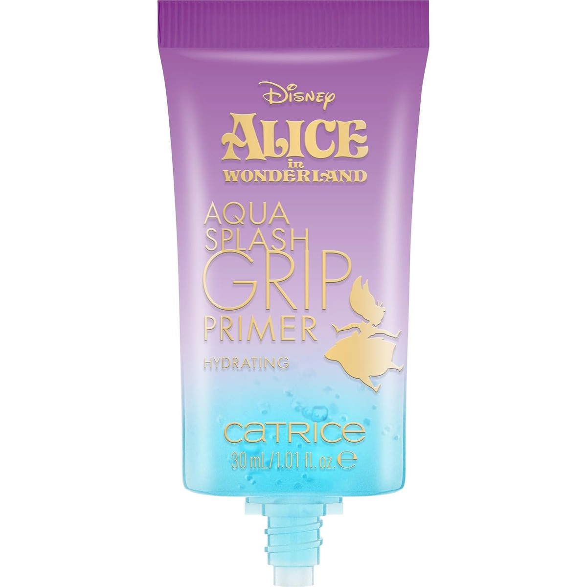 Catrice Disney Alice in Wonderland Aqua Splash Grip Primer, nr. C01, transparant, hydraterend, langdurig, veganistisch, olievrij, zonder parabenen, zonder microplastic deeltjes, per stuk verpakt (30 – Catrice Cosmetics