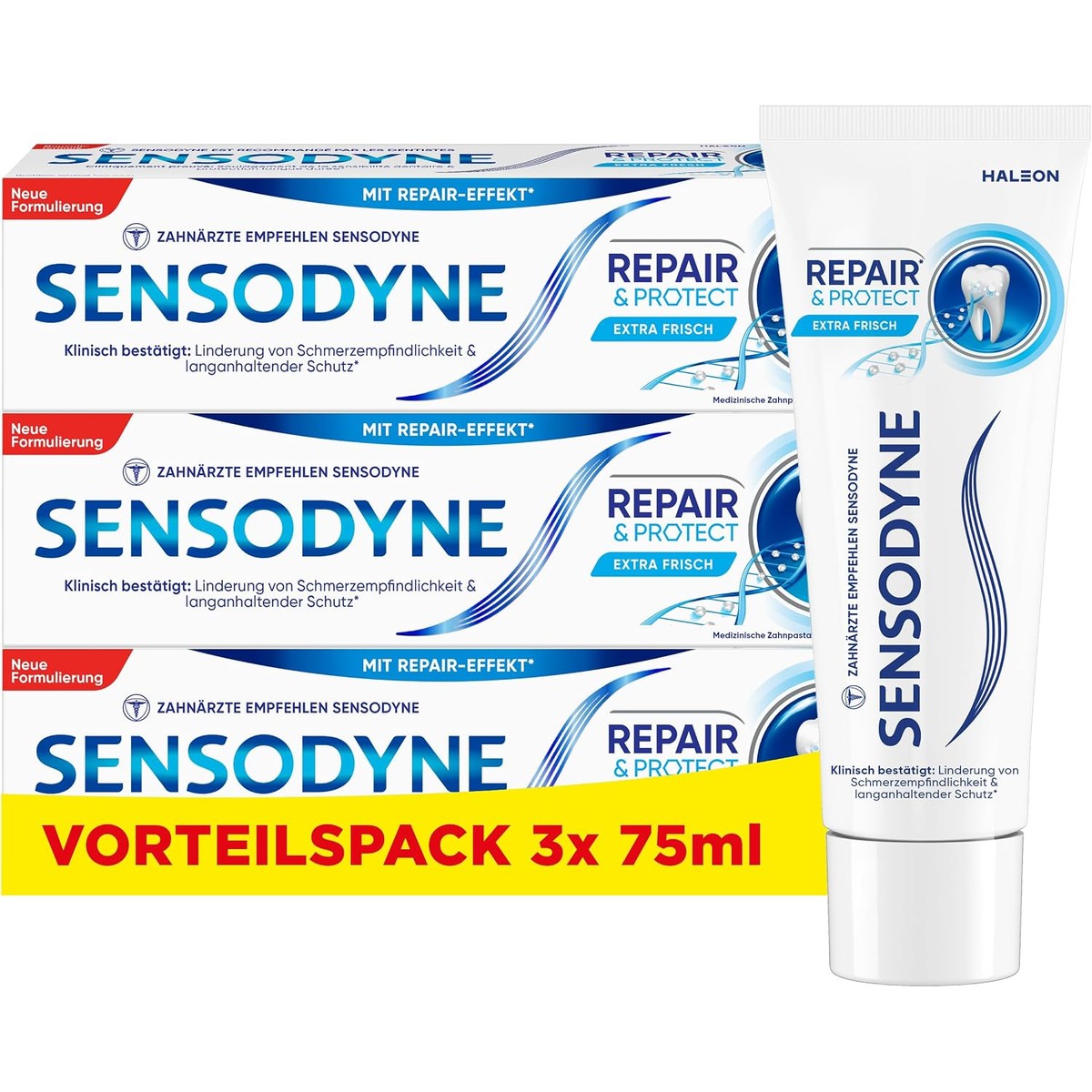 Sensodyne ProSchmelz Repair & Protect 3 x 75 ml – Sensodyne