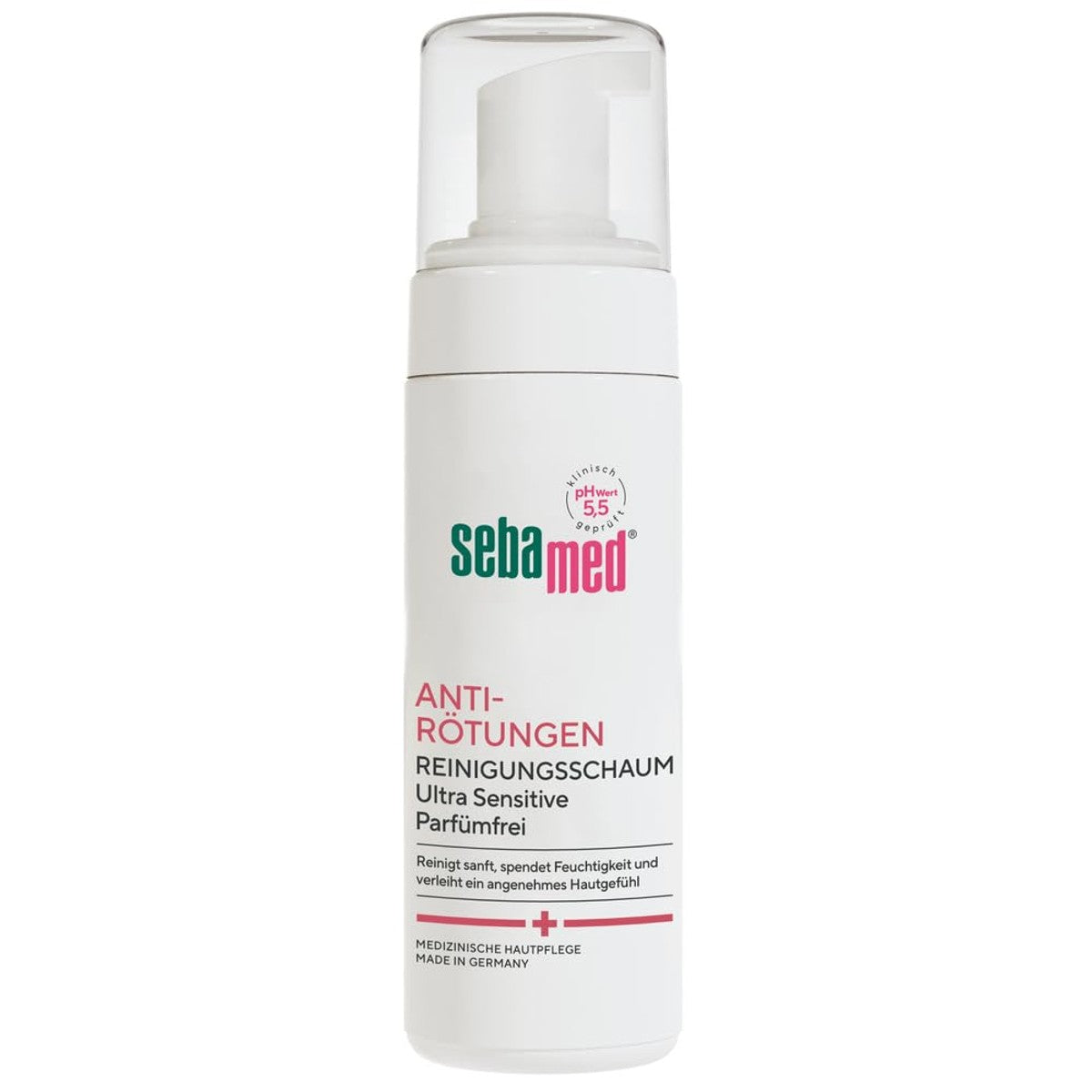 SEBAMED Anti-roodheid reinigingsschuim parfumvrij 150ml – SEBAMED