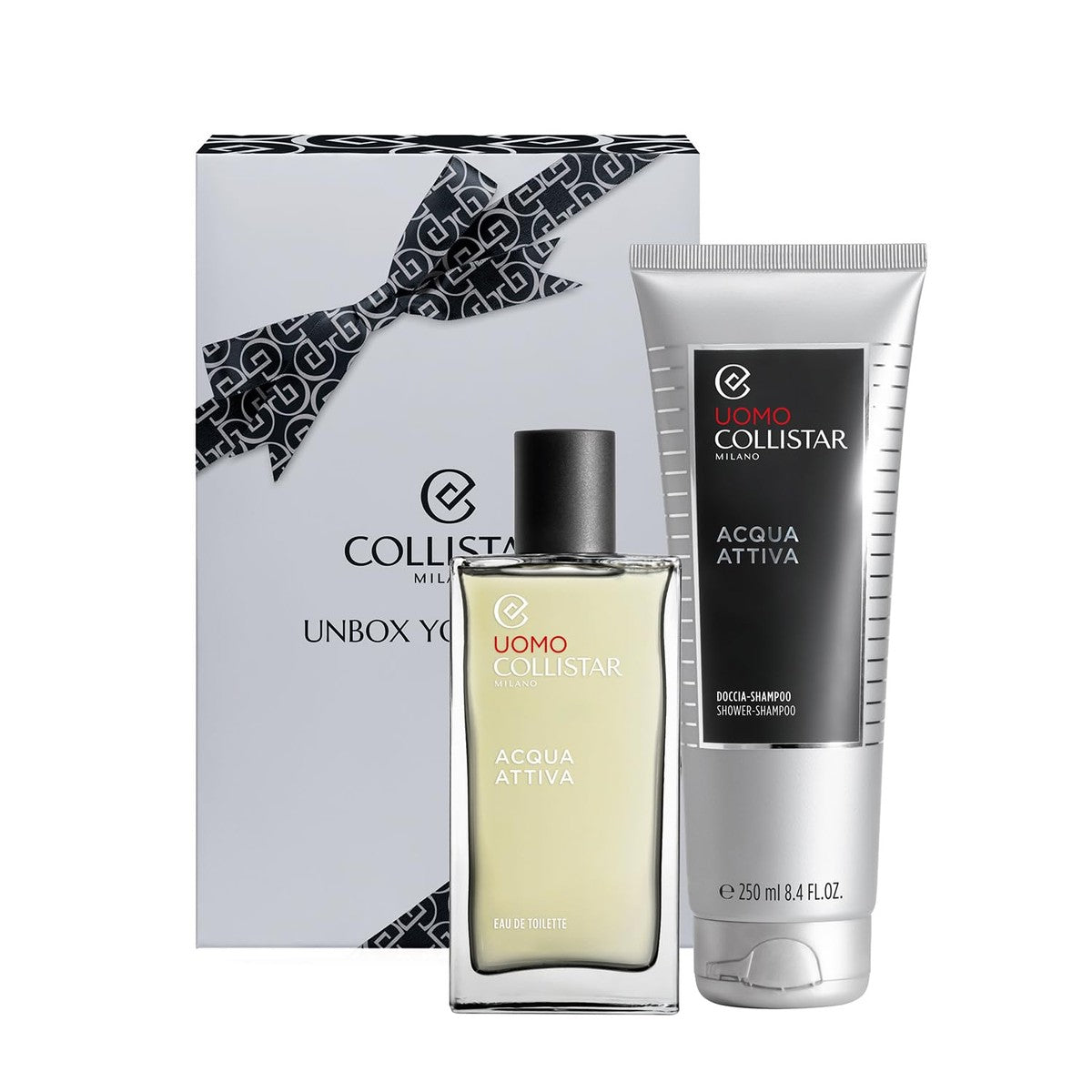 Collistar Actief Water voor Heren Eau de Toilette 100 ml + Doucheshampoo 250 ml