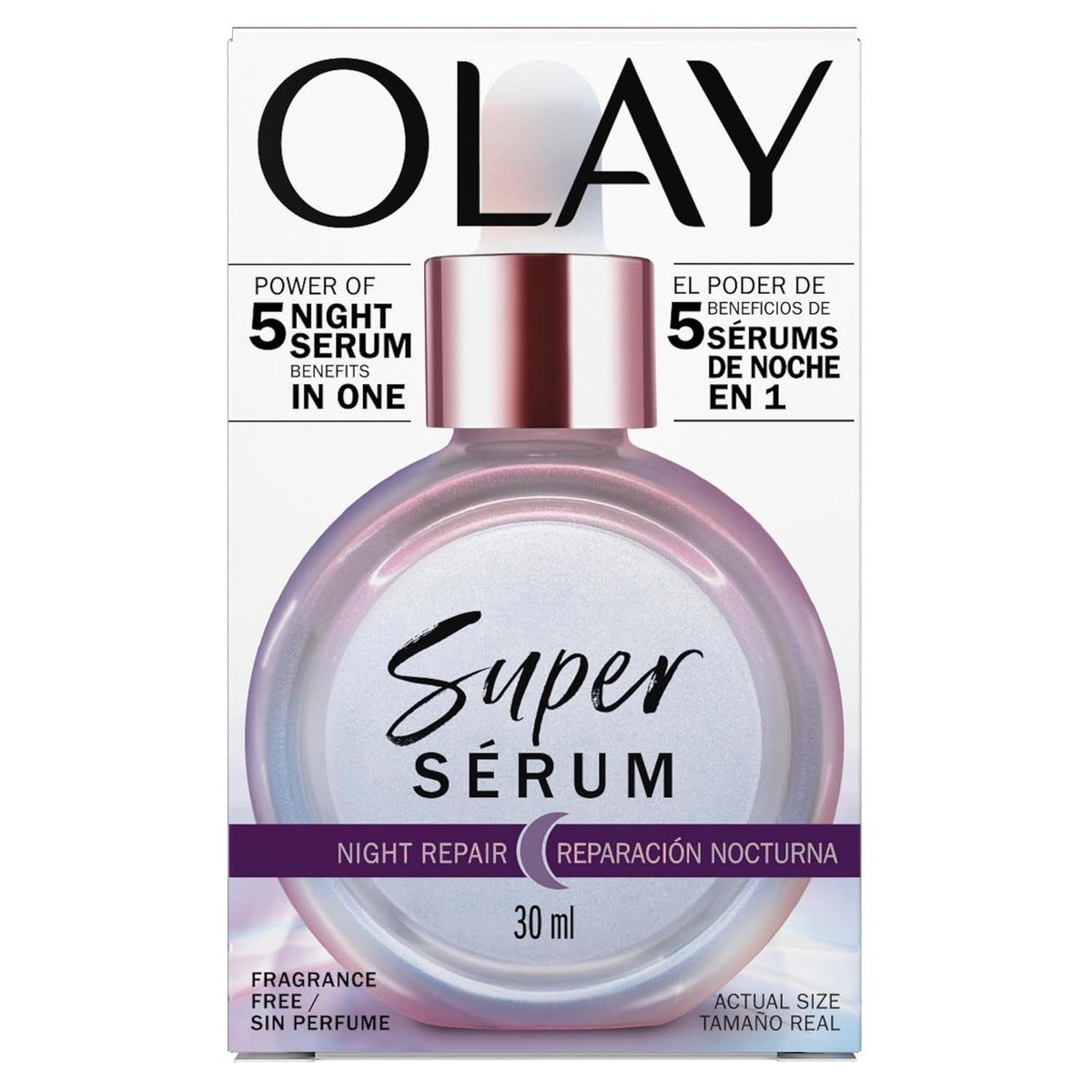 Olay Super Serum Nachtreparatie 5-in-1 30 ml – Olay