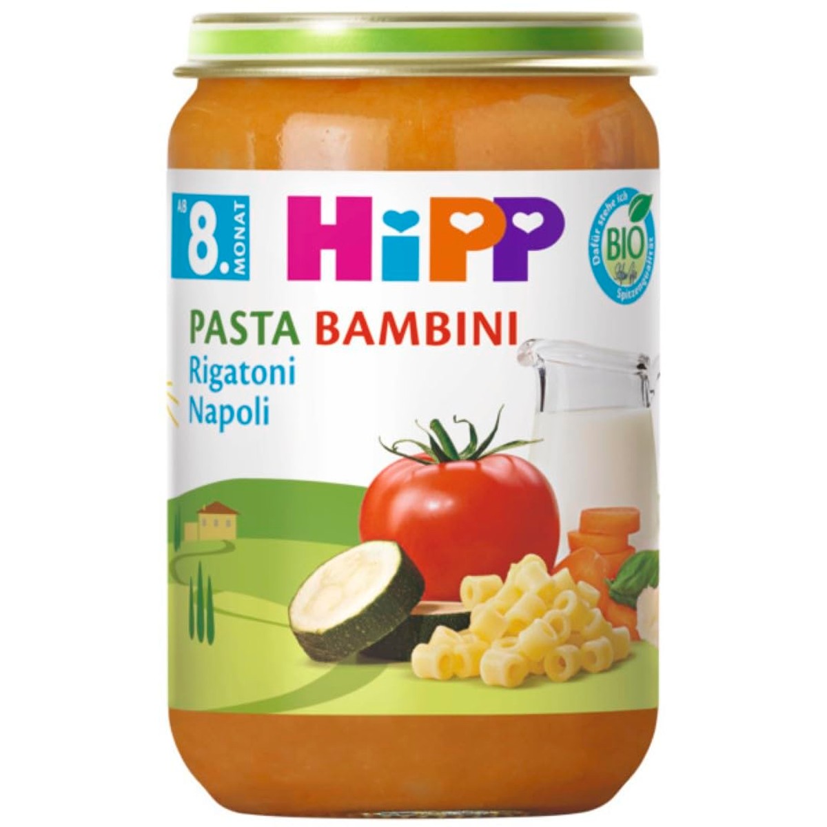 HiPP Bio Pasta Bambini Rigatoni Napoli 6 x 220 g – HiPP