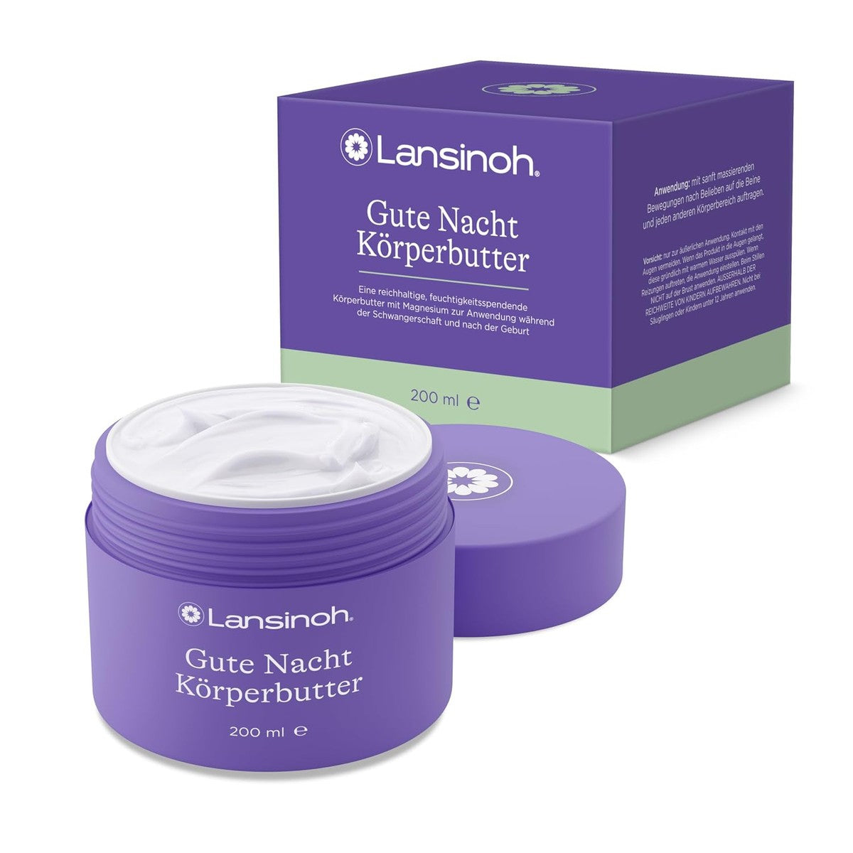 Lansinoh Gute Nacht Lichaamsboter, 200 ml – Lansinoh