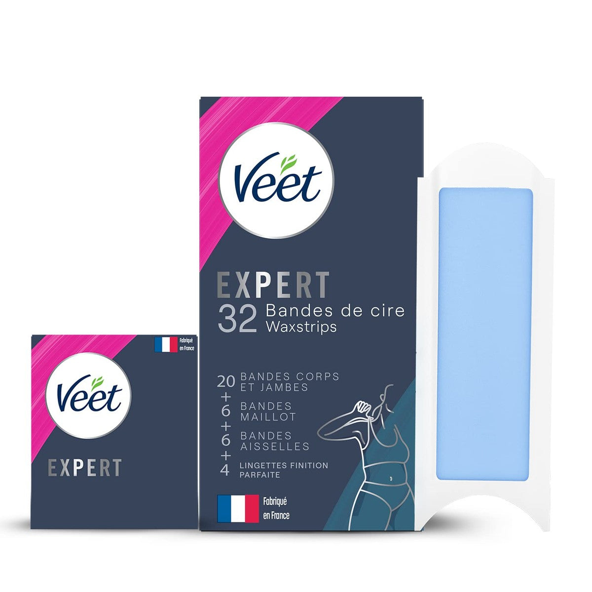 Veet Expert Koude Waxstrips Gevoelige Huid 32 stuks – Veet