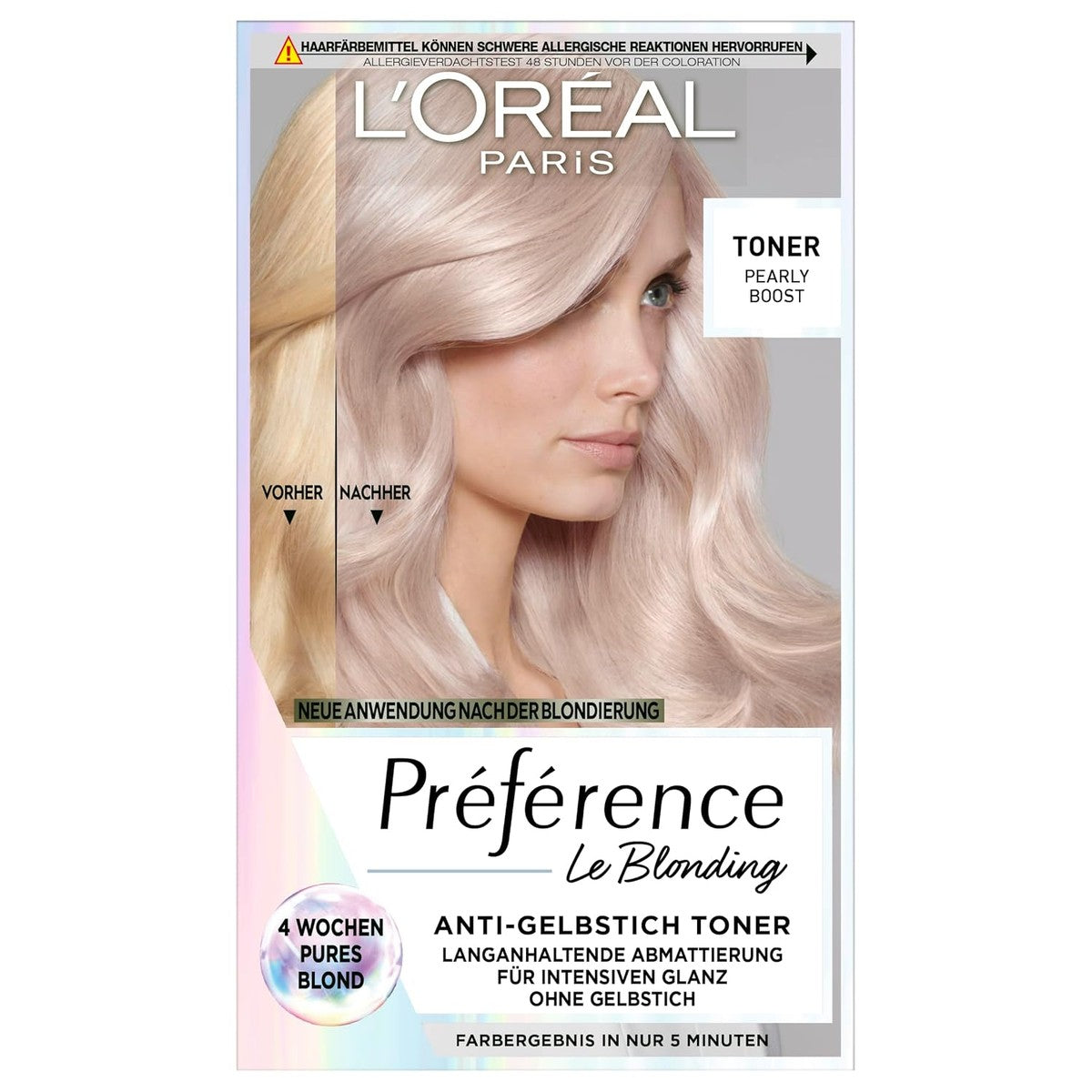 L'Oreal Paris Préférence Le Blonding Pearly Boost 1 x – L'Oreal Paris