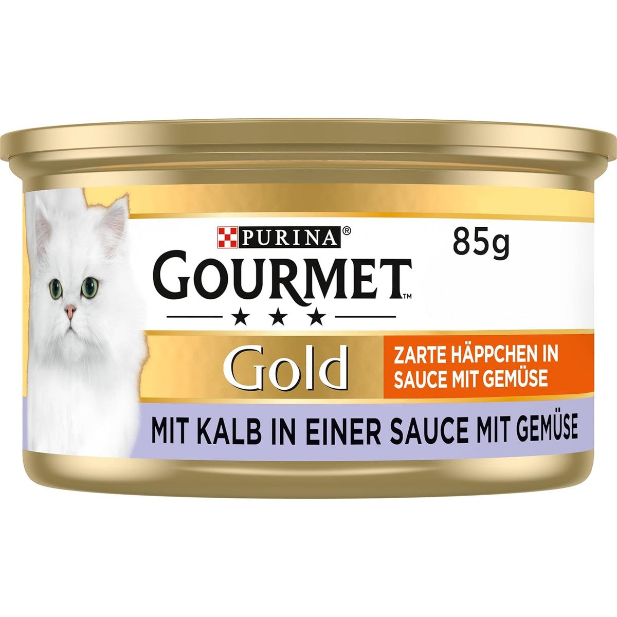 Purina Gourmet Gold natvoer kattenvoer kalf en groenten 12 x 85 g