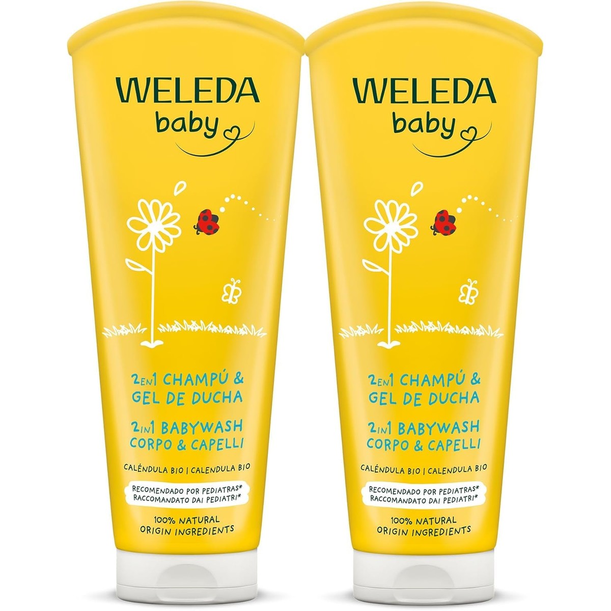 Weleda Calendula Babyshampoo & Douchecrème 2 x 200 ml