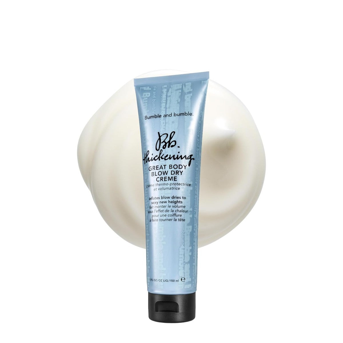 Bumble and bumble. Verdikking Great Body Volumizing Blow Dry föhncrème, hittebescherming, volumeblowouts voor fijn tot middelgroot haar, golvend, glad haar