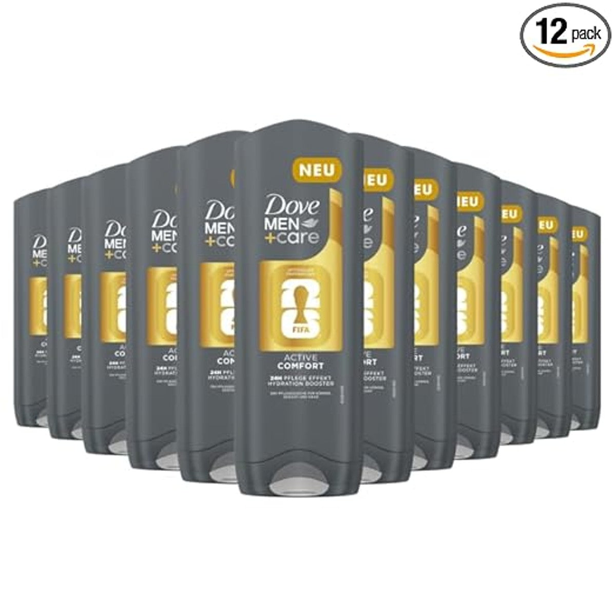 Dove Men + Care Active Comfort FIFA-Edition 12 x 250 ml – Dove Men + Care