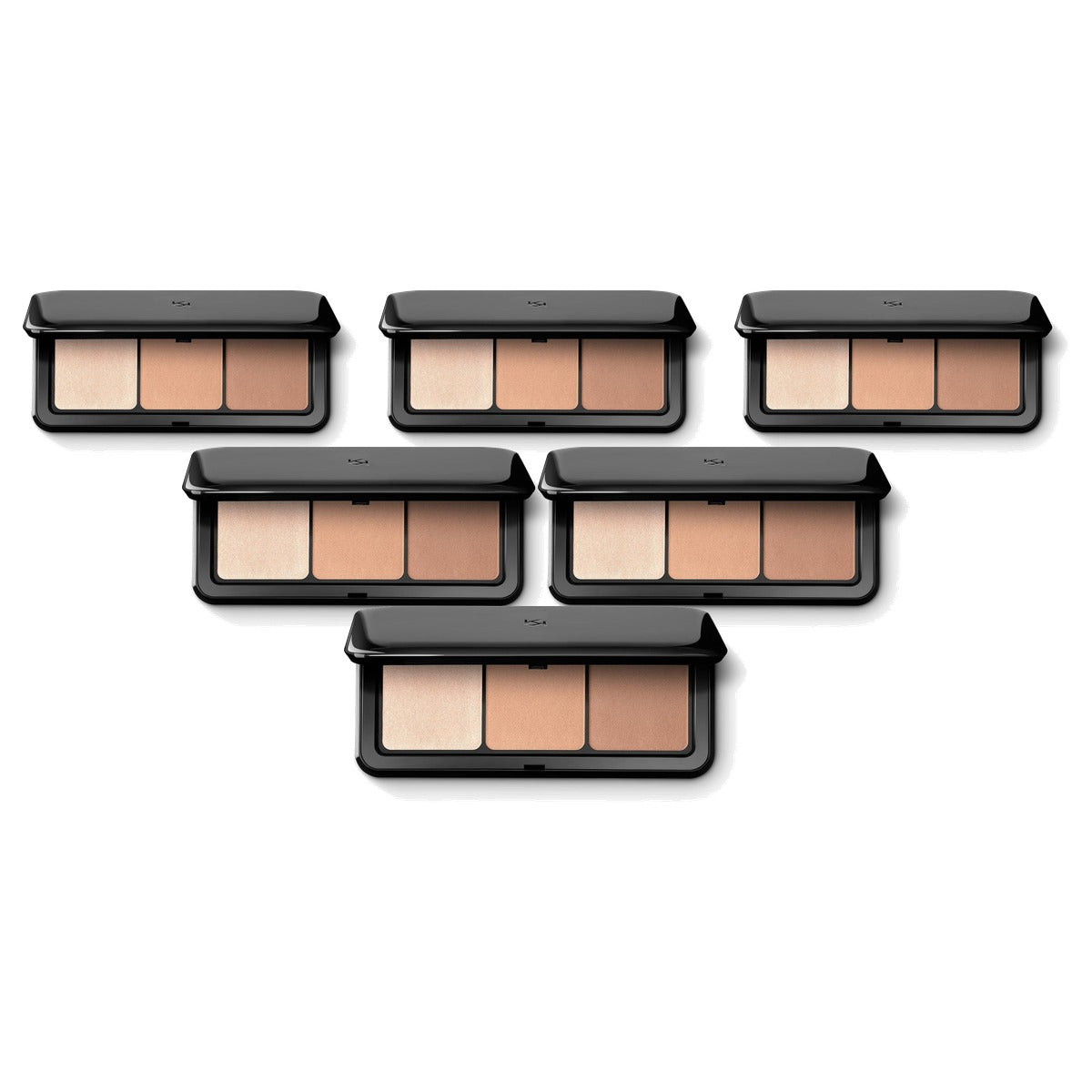 Kiko Milano Contour Obsession Palet Medium - 6-pack